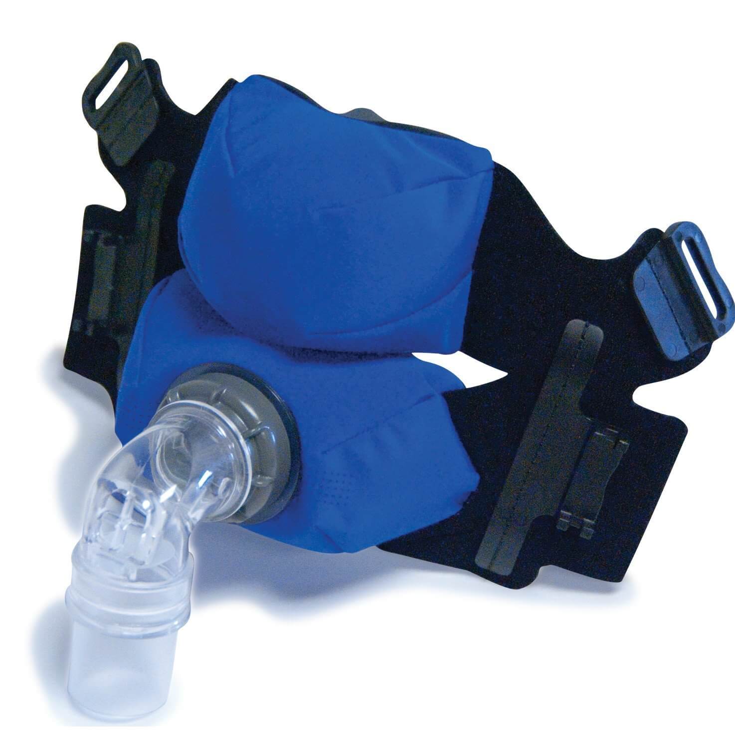 SleepWeaver Anew Cloth Full-Face CPAP Mask with Headgear - Image 3